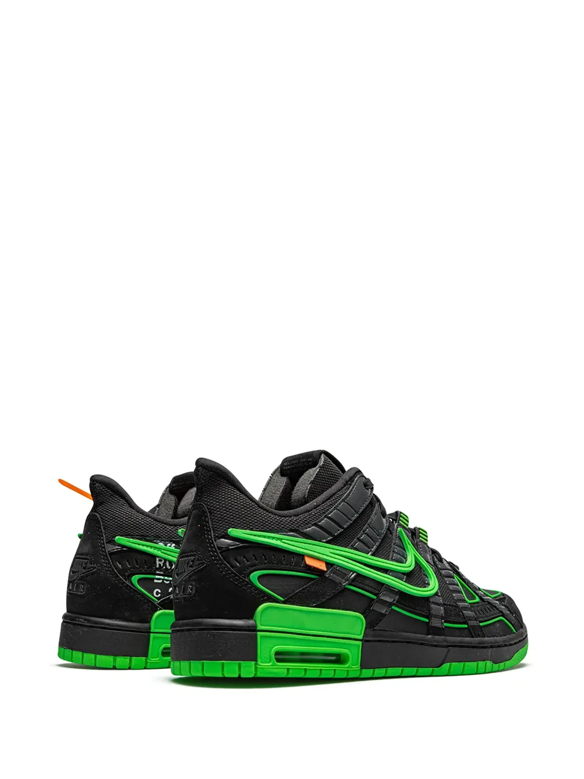 Nike X Off-White エア・ラバー・ダンク『グリーンストライク』スニーカー - 画像3