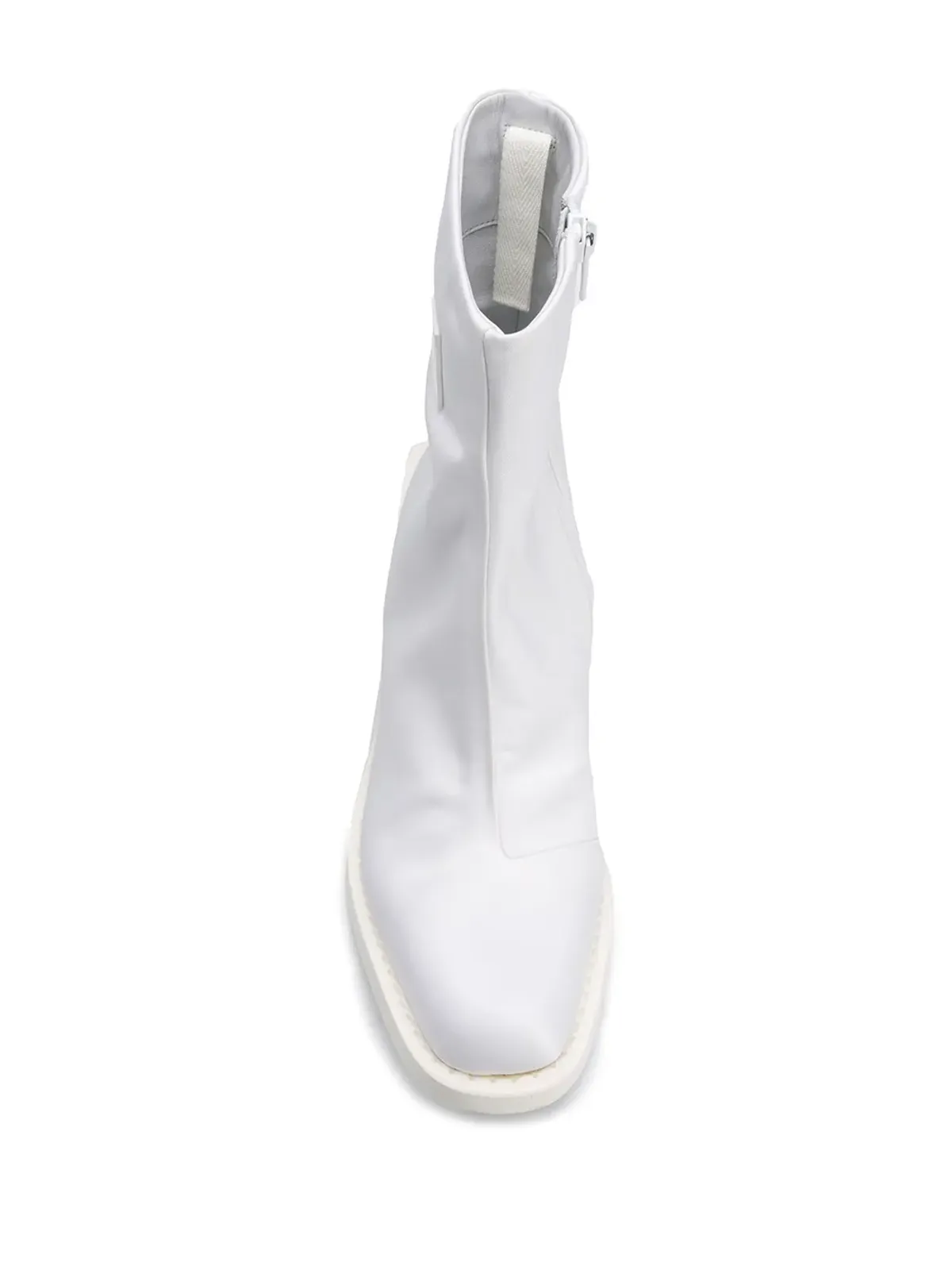 MM6 Maison Margiela ロゴパッチ アンクルブーツ - 画像4