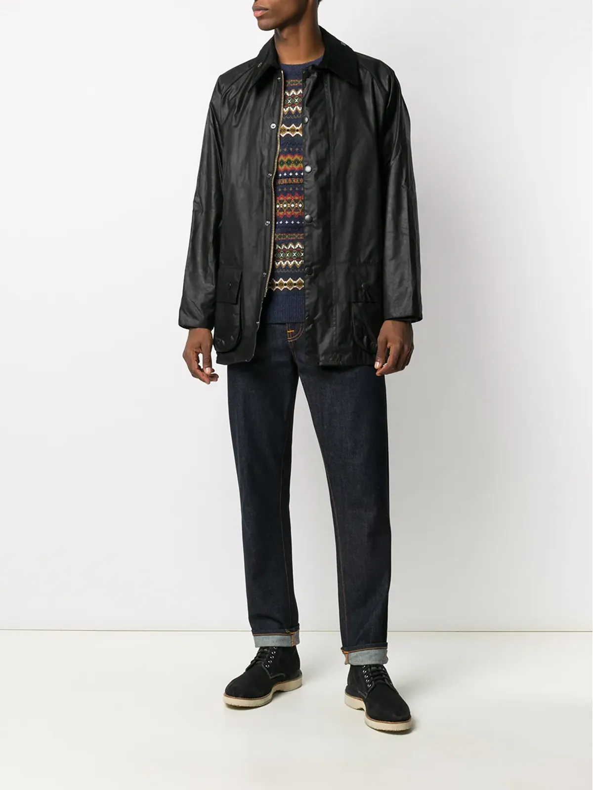 Barbour Beaufort ワックスドジャケット - 画像2