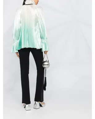 Philosophy Di Lorenzo Serafini プリーツハイネック ブラウス - サムネイル4