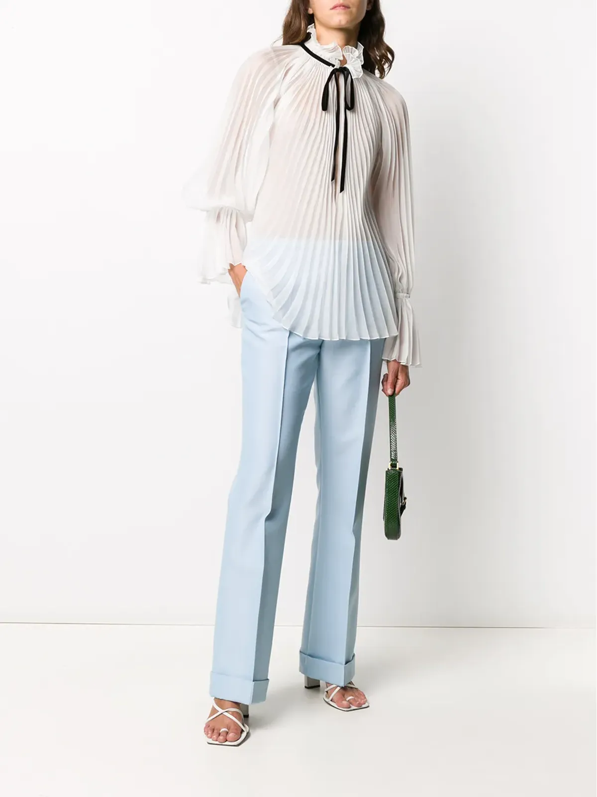 Philosophy Di Lorenzo Serafini フレアレッグ テーラードパンツ - Blue - 画像2
