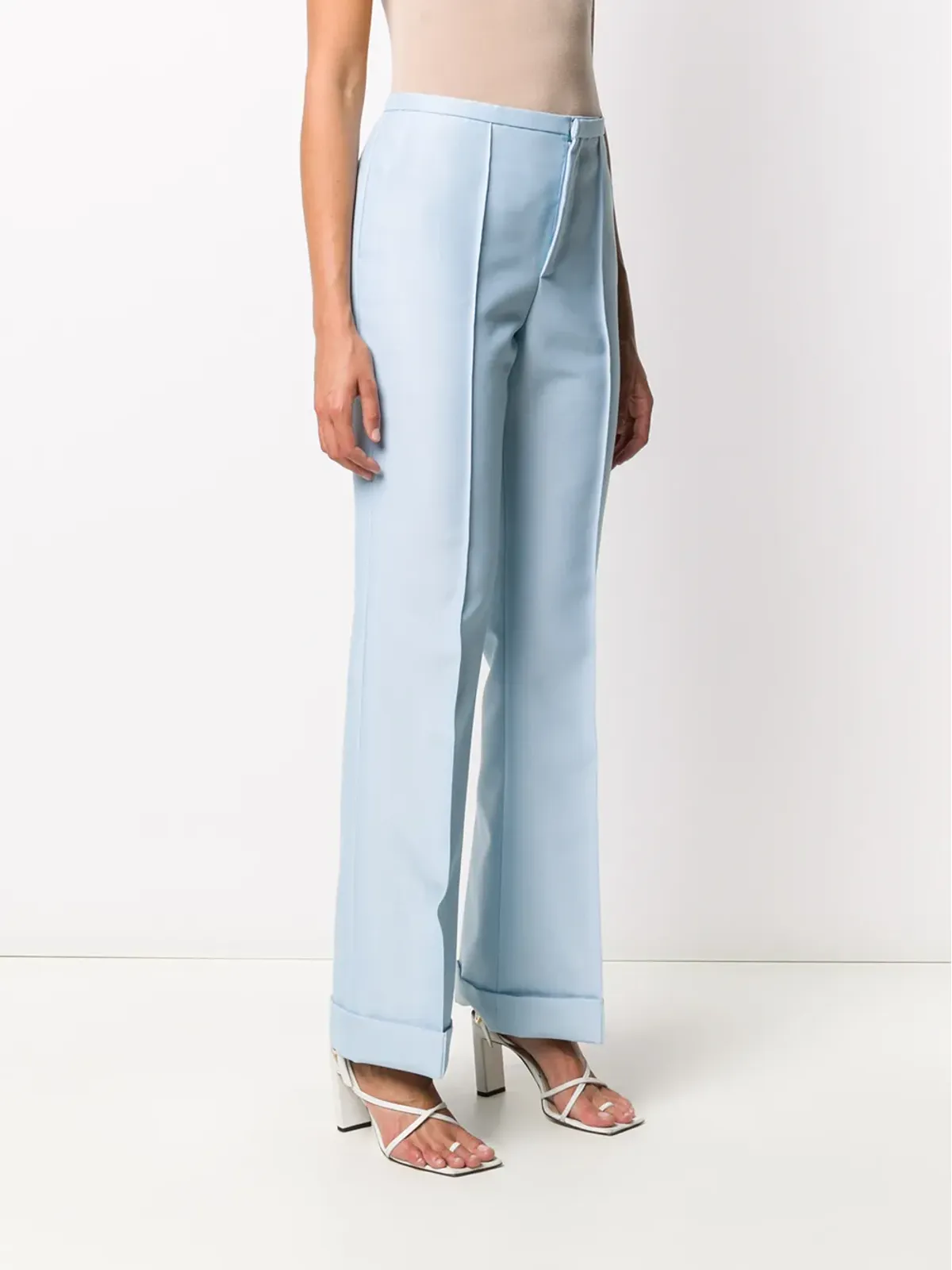 Philosophy Di Lorenzo Serafini フレアレッグ テーラードパンツ - Blue - 画像3