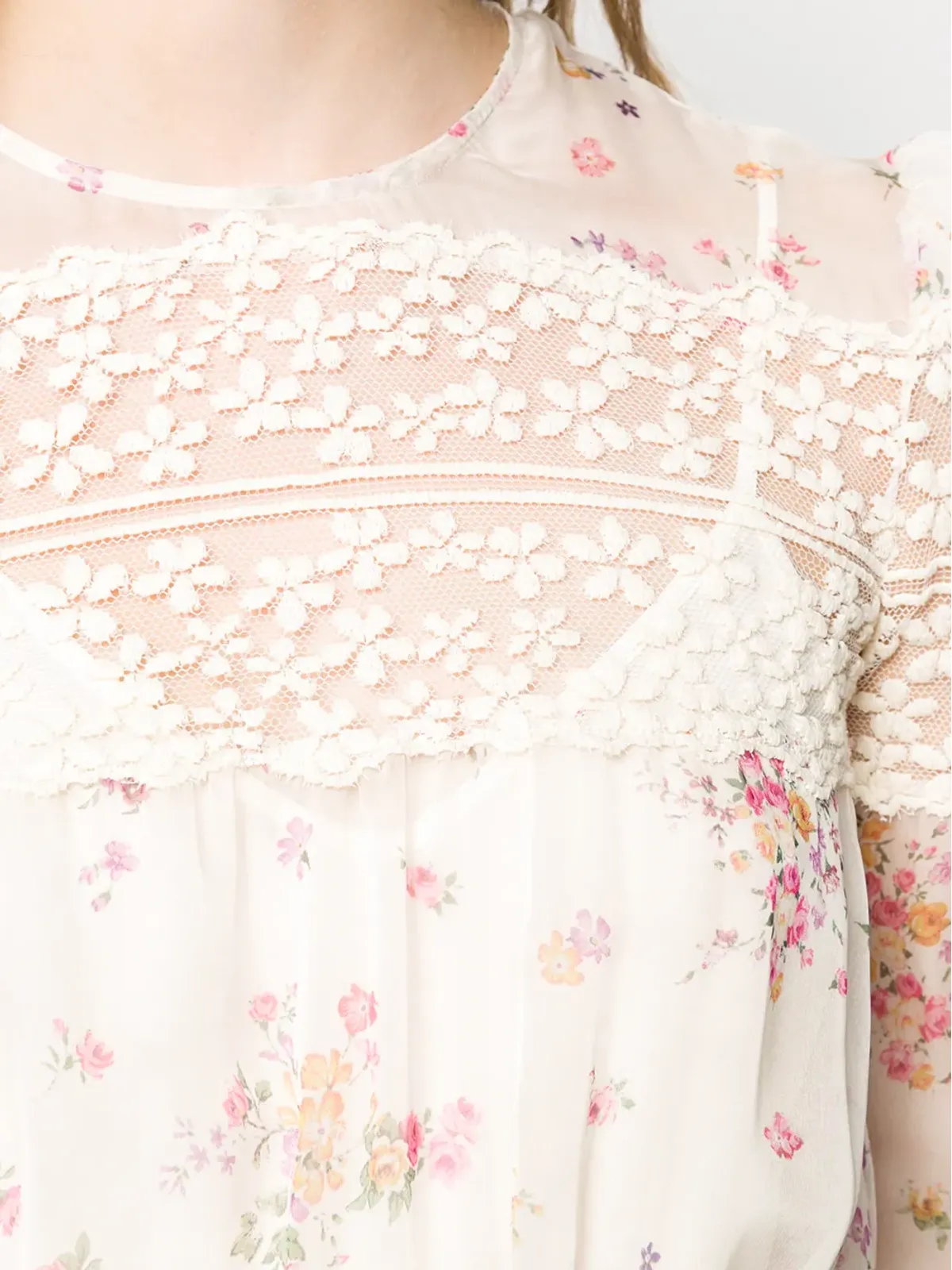 Philosophy Di Lorenzo Serafini 花柄イブニングドレス - 画像5