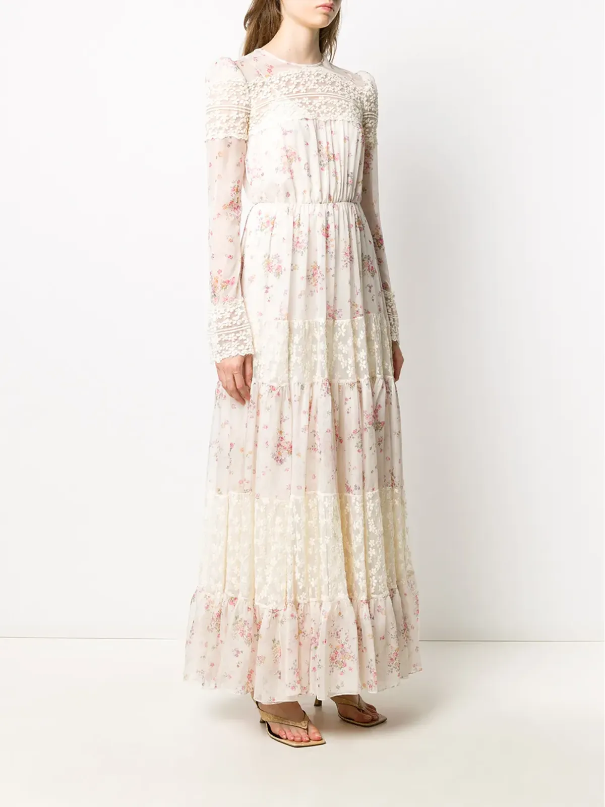 Philosophy Di Lorenzo Serafini 花柄イブニングドレス - 画像3