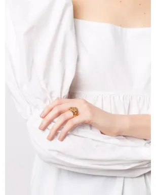 Aurelie Bidermann 麦穂モチーフリング - Gold - サムネイル2