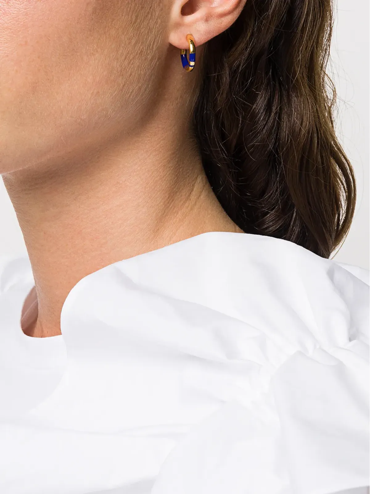 Aurelie Bidermann ポジターノ ミニフープピアス - 画像2
