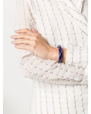 Aurelie Bidermann Diana twist-cuff ブレスレット ブルー - サムネイル2