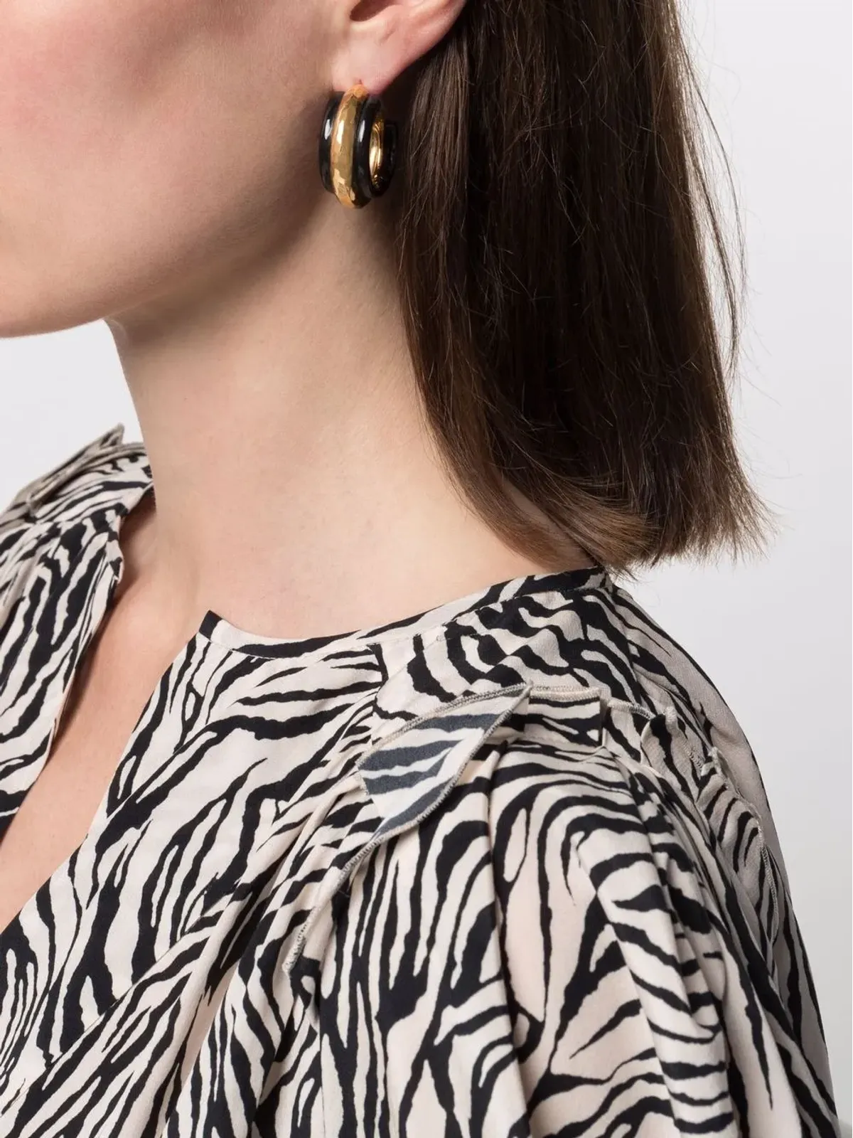 Aurelie Bidermann ナスカ フープピアス - 画像2