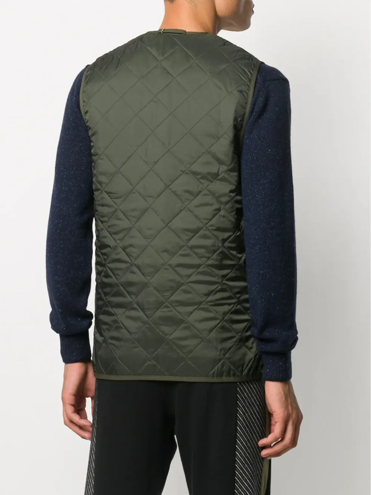 Barbour キルテッド リバーシブルジレ - 画像4