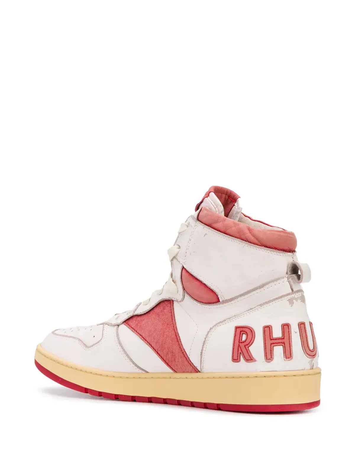 RHUDE ハイトップスニーカー（リアロゴ） - 画像3