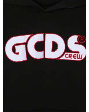 Gcds Kids ロング丈ロゴプリントフーディ - サムネイル3