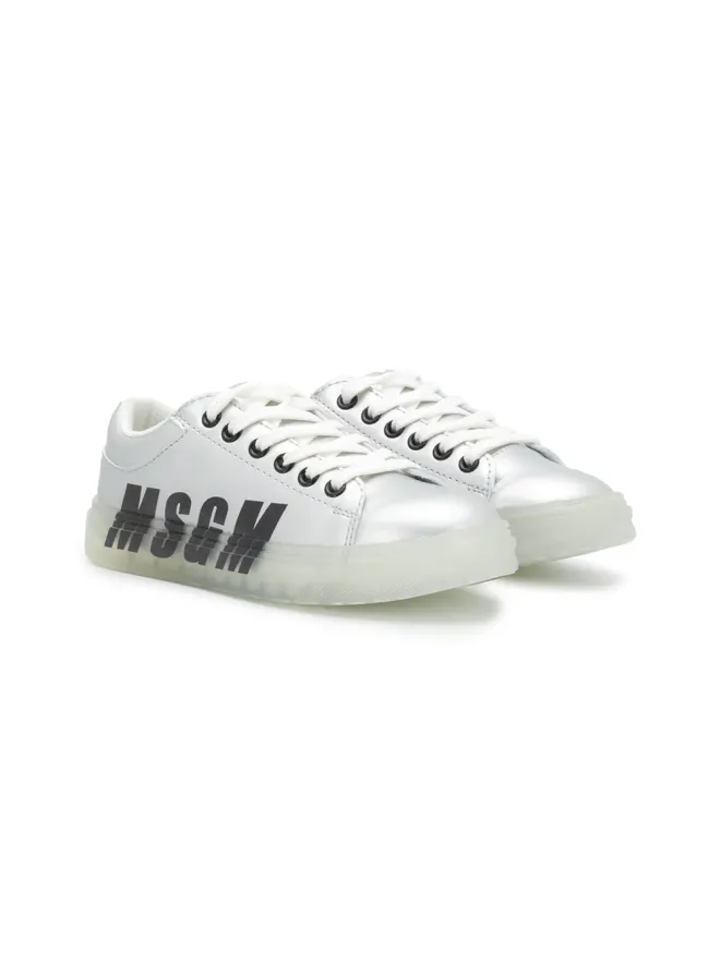 MSGM Kids MSGM Kids ロゴ レースアップ トレーナーの商品画像