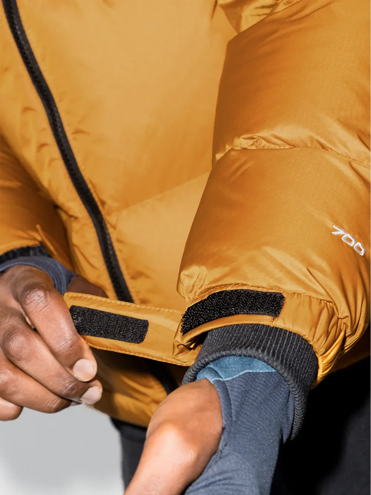 The North Face 1996年レトロ ジップアップ ダウンジャケット - 画像4