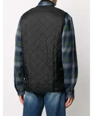 Barbour キルテッドジップアップジレ - サムネイル4