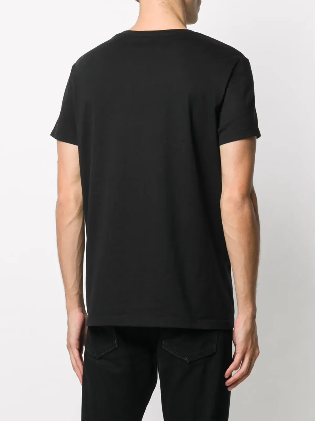 Balmain フロックドコイン Tシャツ - ブラック - 画像4