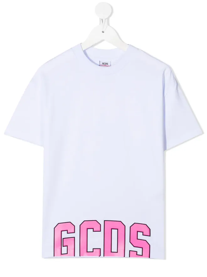 GCDS Kids Gcds Kids バーシティ ロゴ ヘム Tシャツの商品画像