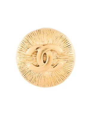 CHANEL Pre-Owned CCロゴ ブローチ - サムネイル1
