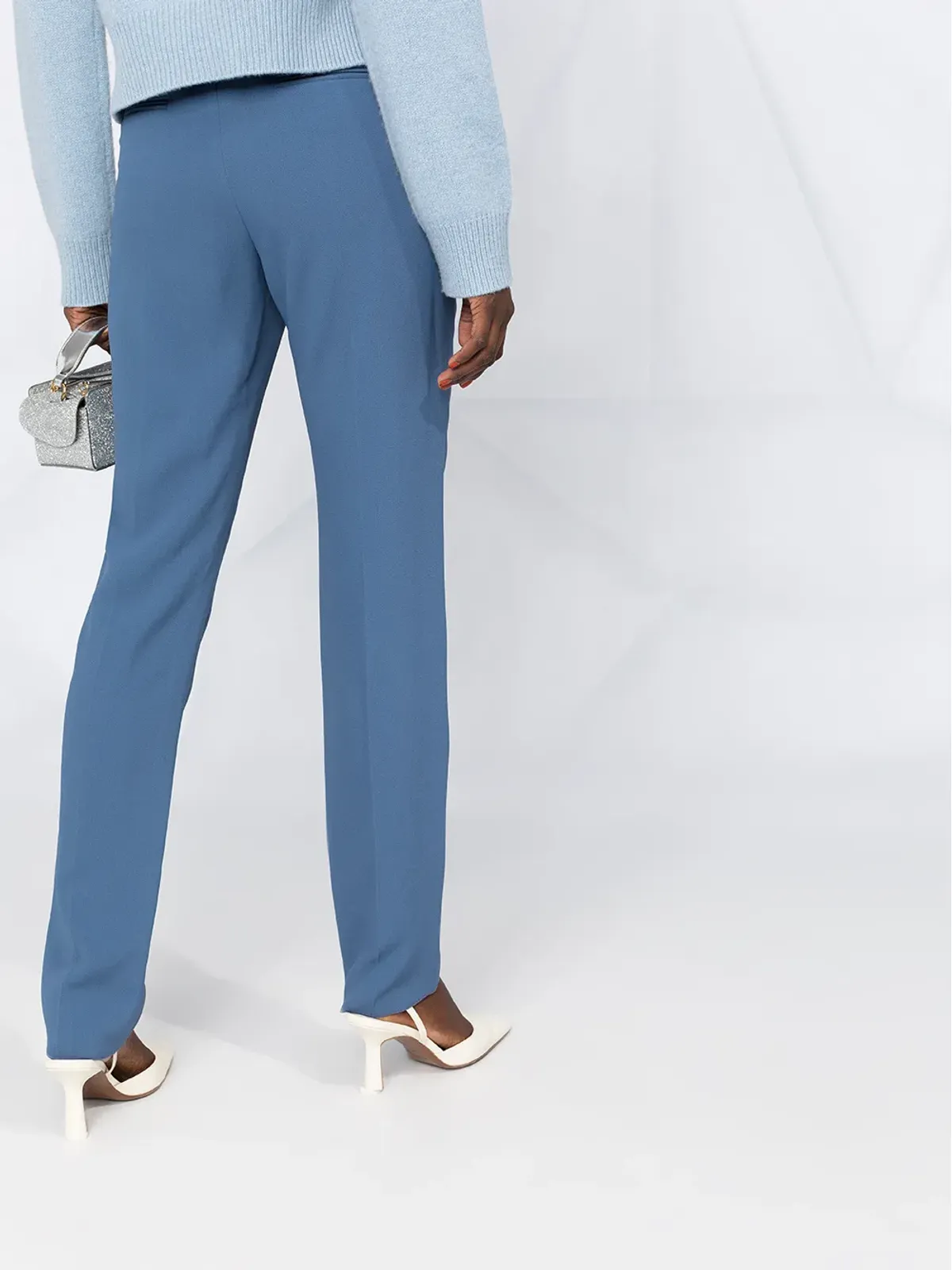 Emporio Armani ハイウエスト・スリムパンツ - 画像3
