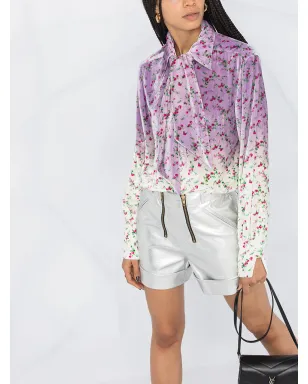Philosophy Di Lorenzo Serafini グラデーション花柄プリント ブラウス - サムネイル5