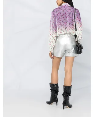 Philosophy Di Lorenzo Serafini グラデーション花柄プリント ブラウス - サムネイル4