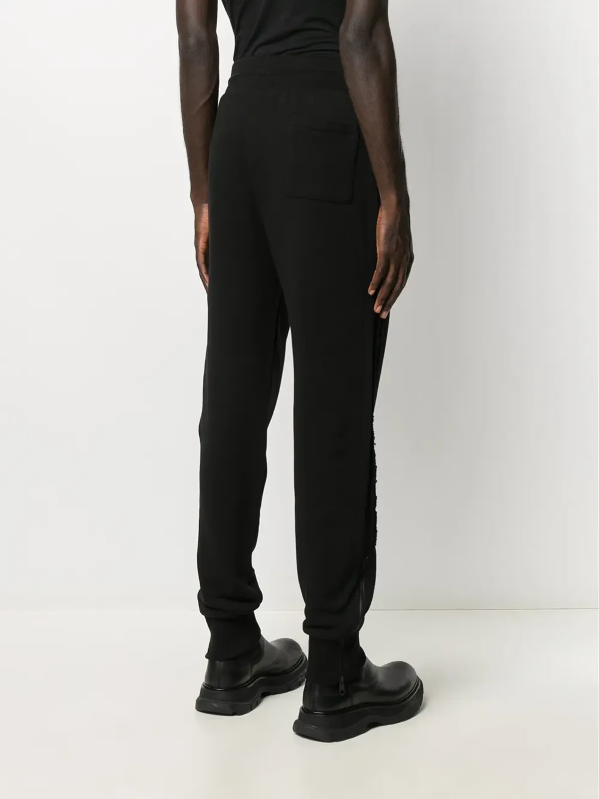 Paul Smith ドローストリング コットン スウェットパンツ - ブラック - 画像4