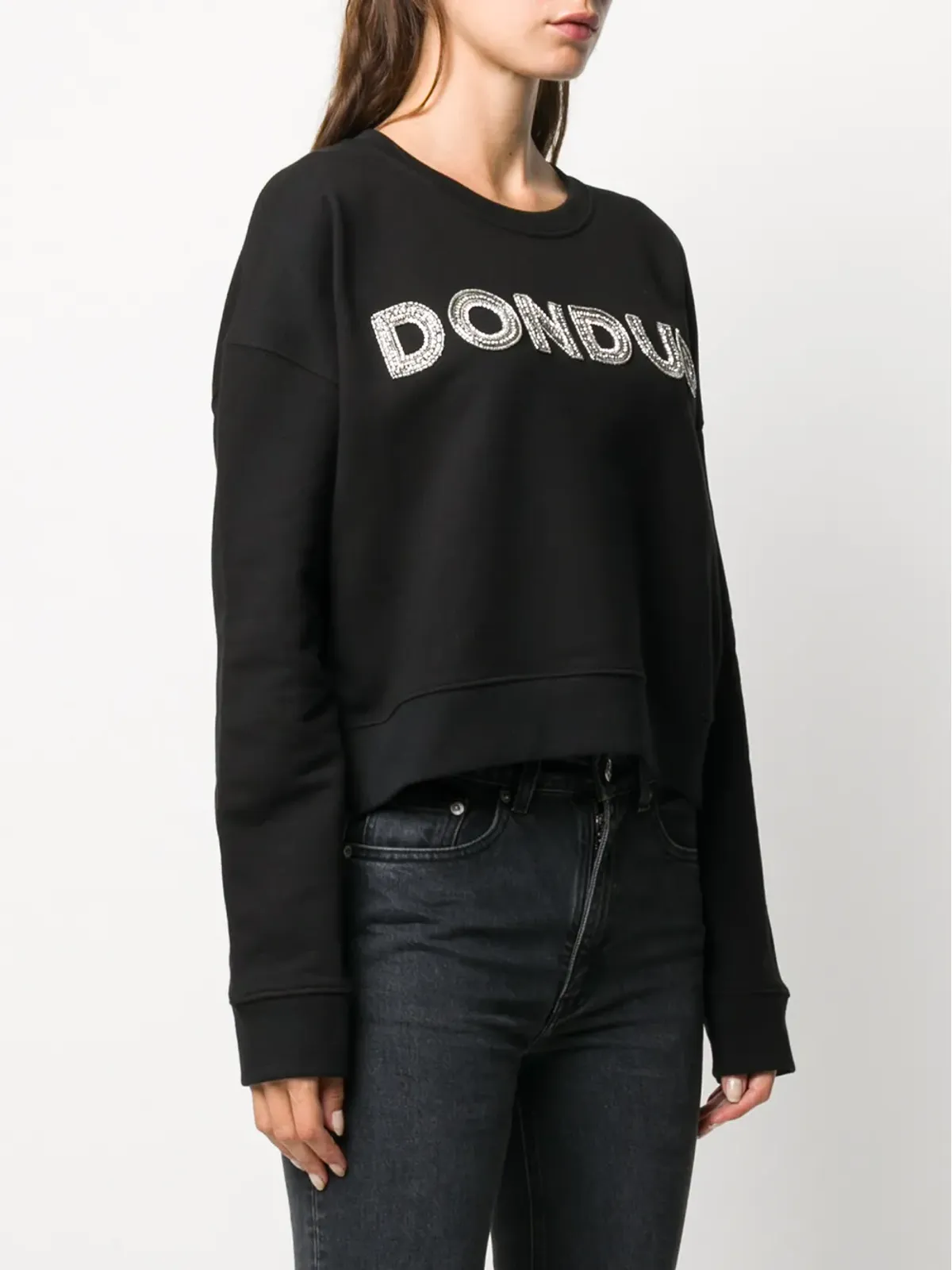 DONDUP ロングスリーブTシャツ（ブラック） - 画像3