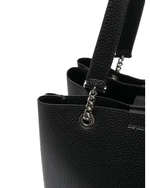 Emporio Armani ペブルド加工 ロゴプレート トートバッグ - サムネイル4