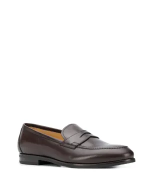 Scarosso Renato almond toe loafers - Brown - サムネイル2