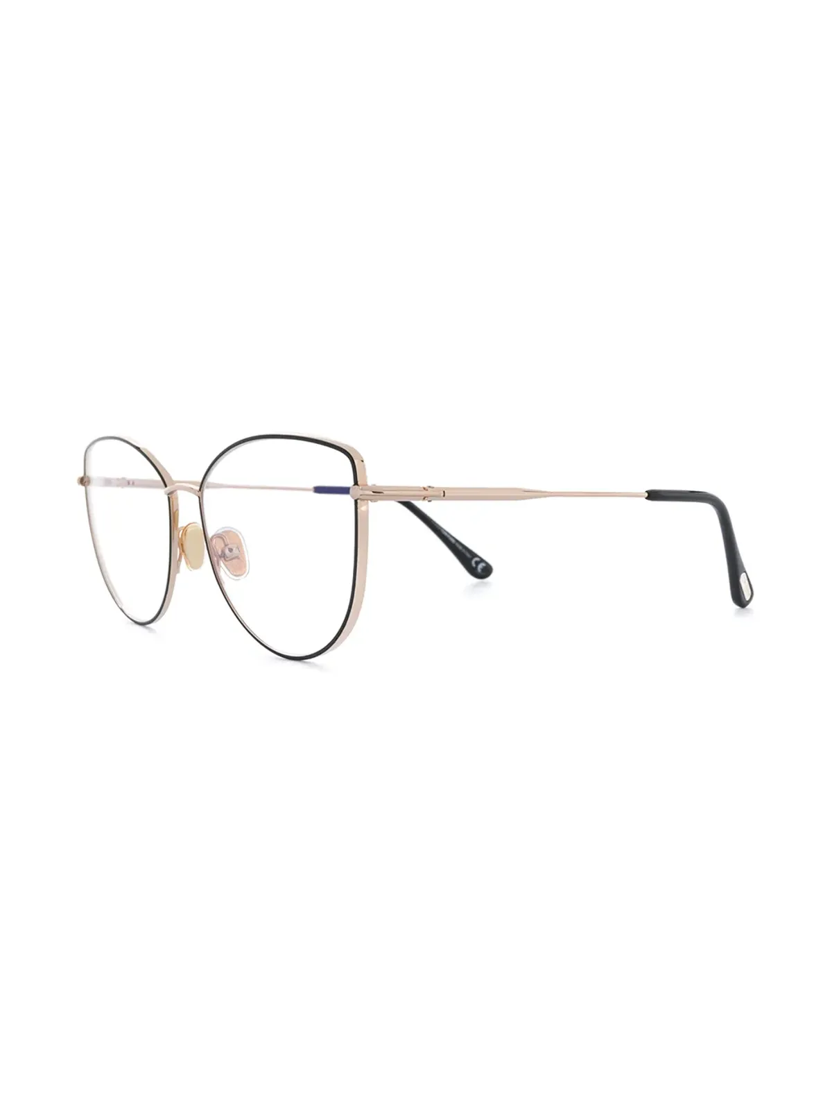 TOM FORD Eyewear ソフトキャットアイメガネ - 画像2