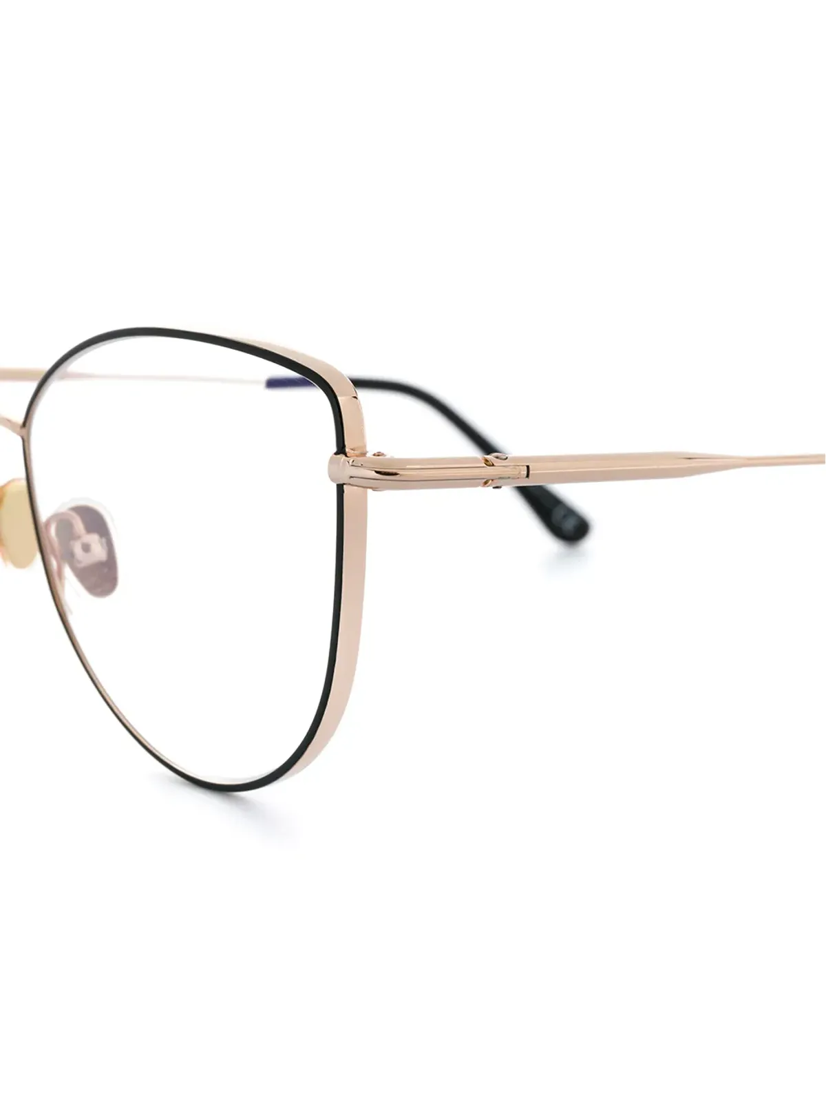 TOM FORD Eyewear ソフトキャットアイメガネ - 画像3
