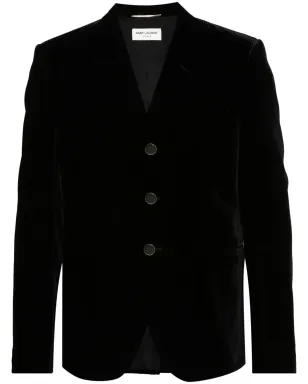 Saint Laurent ベロア ブレザー - サムネイル1