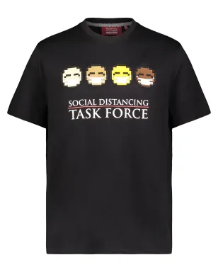 Mostly Heard Rarely Seen 8-Bit タスクフォース コットン Tシャツ - サムネイル1