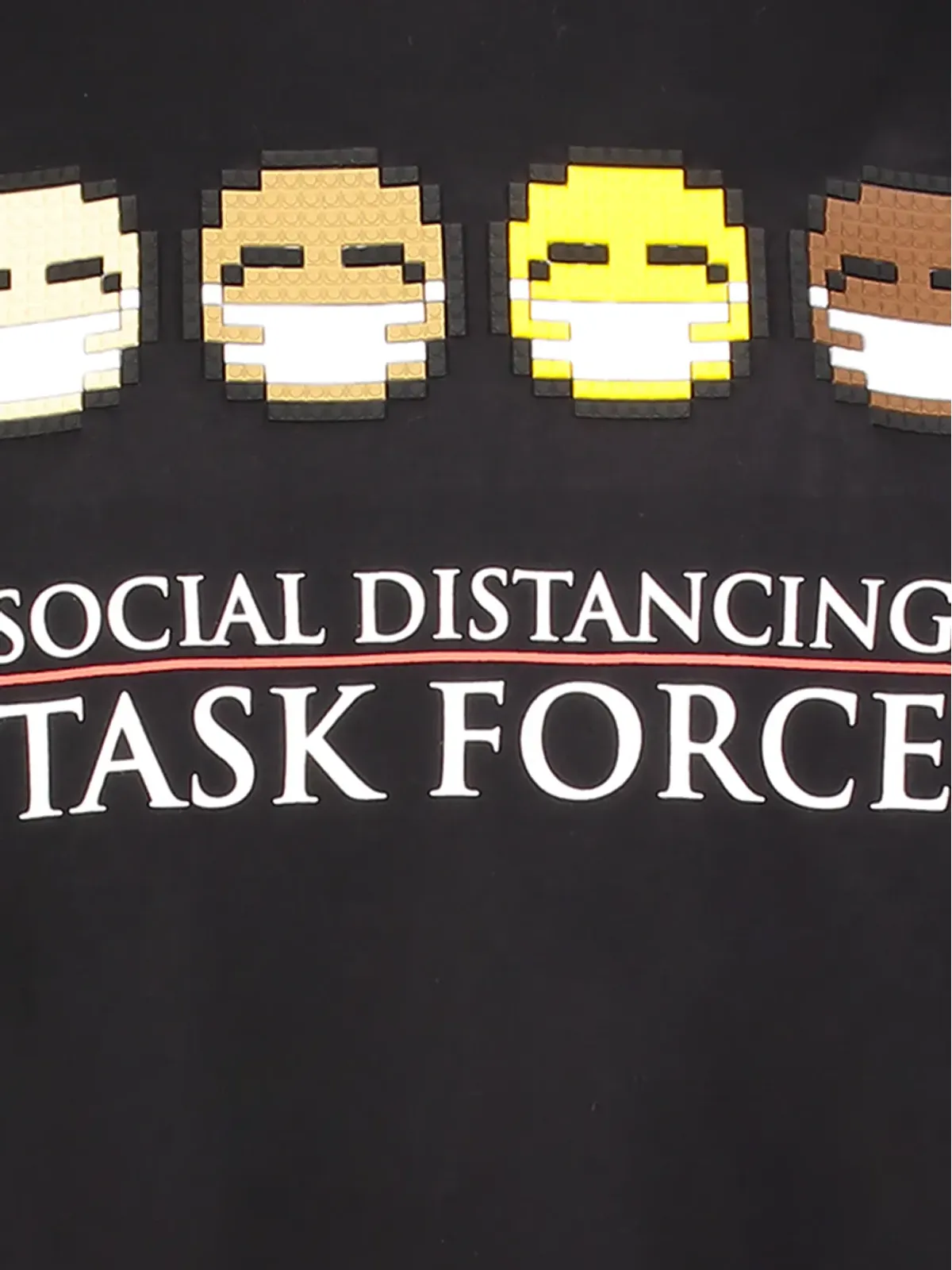 Mostly Heard Rarely Seen 8-Bit タスクフォース コットン Tシャツ - 画像3
