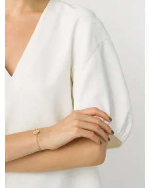 Aurelie Bidermann 18kt yellow gold topaz Bouquet bracelet - サムネイル2
