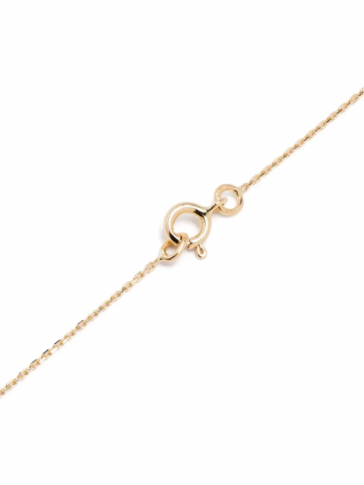 Aurelie Bidermann 18K イエローゴールド ビートル サファイアとダイヤモンド ネックレス - 画像4
