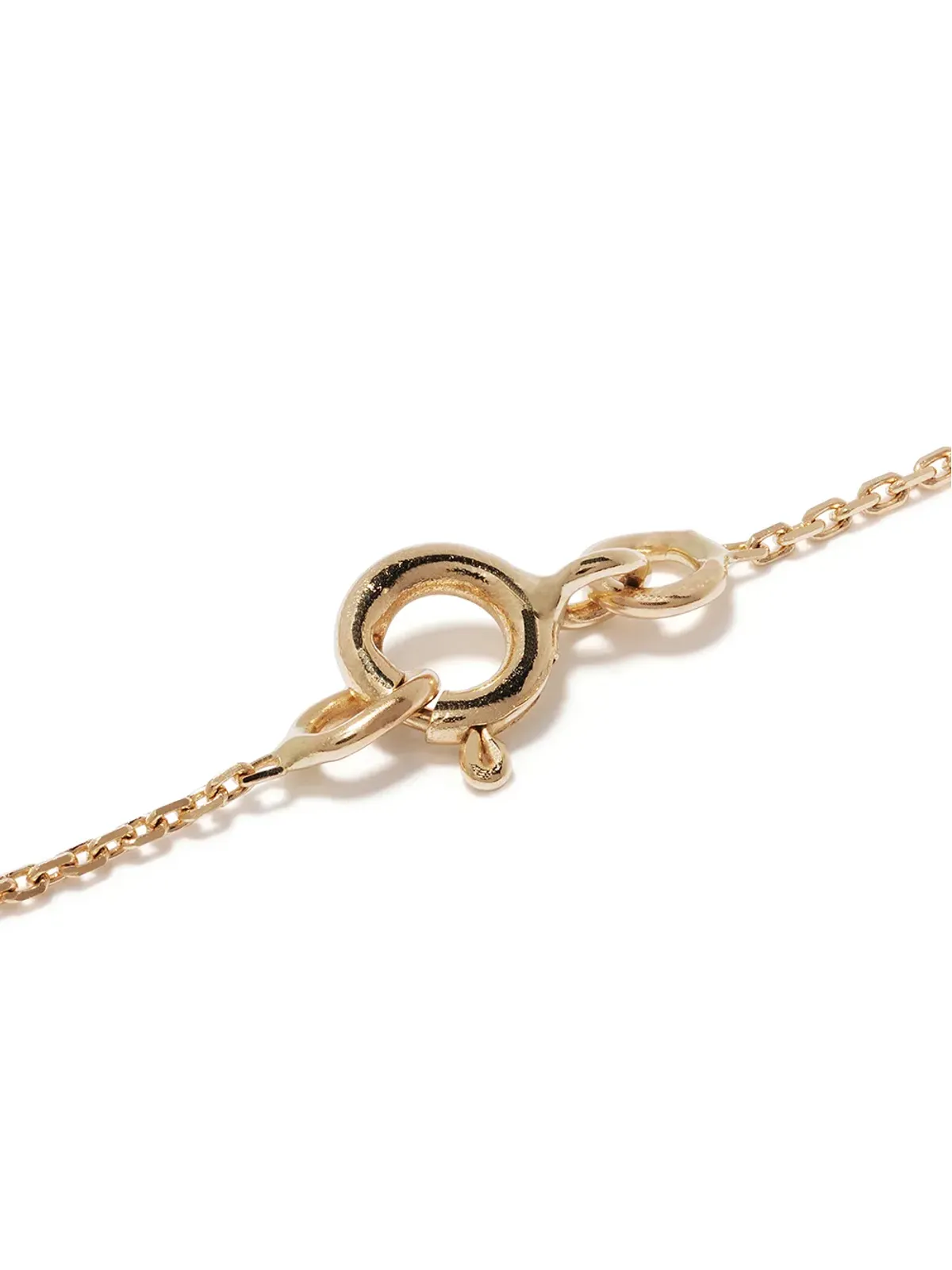 Aurelie Bidermann ミニメダリオン ネックレス 18kt イエローゴールド サファイア - 画像4