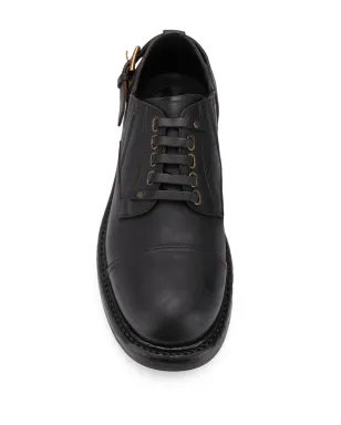 Dolce & Gabbana レザー バックル ダービーシューズ - サムネイル4