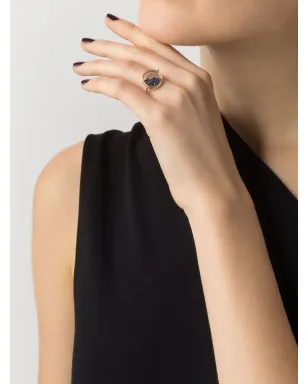 Aurelie Bidermann 18kt イエローゴールド チボールサファイア リング - サムネイル2