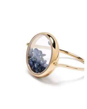 Aurelie Bidermann 18kt イエローゴールド チボールサファイア リング - サムネイル3