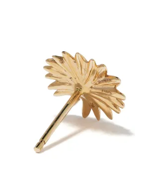 Aurelie Bidermann 18kt イエローゴールド ロドライト ブーケ 片耳イヤリング - サムネイル4