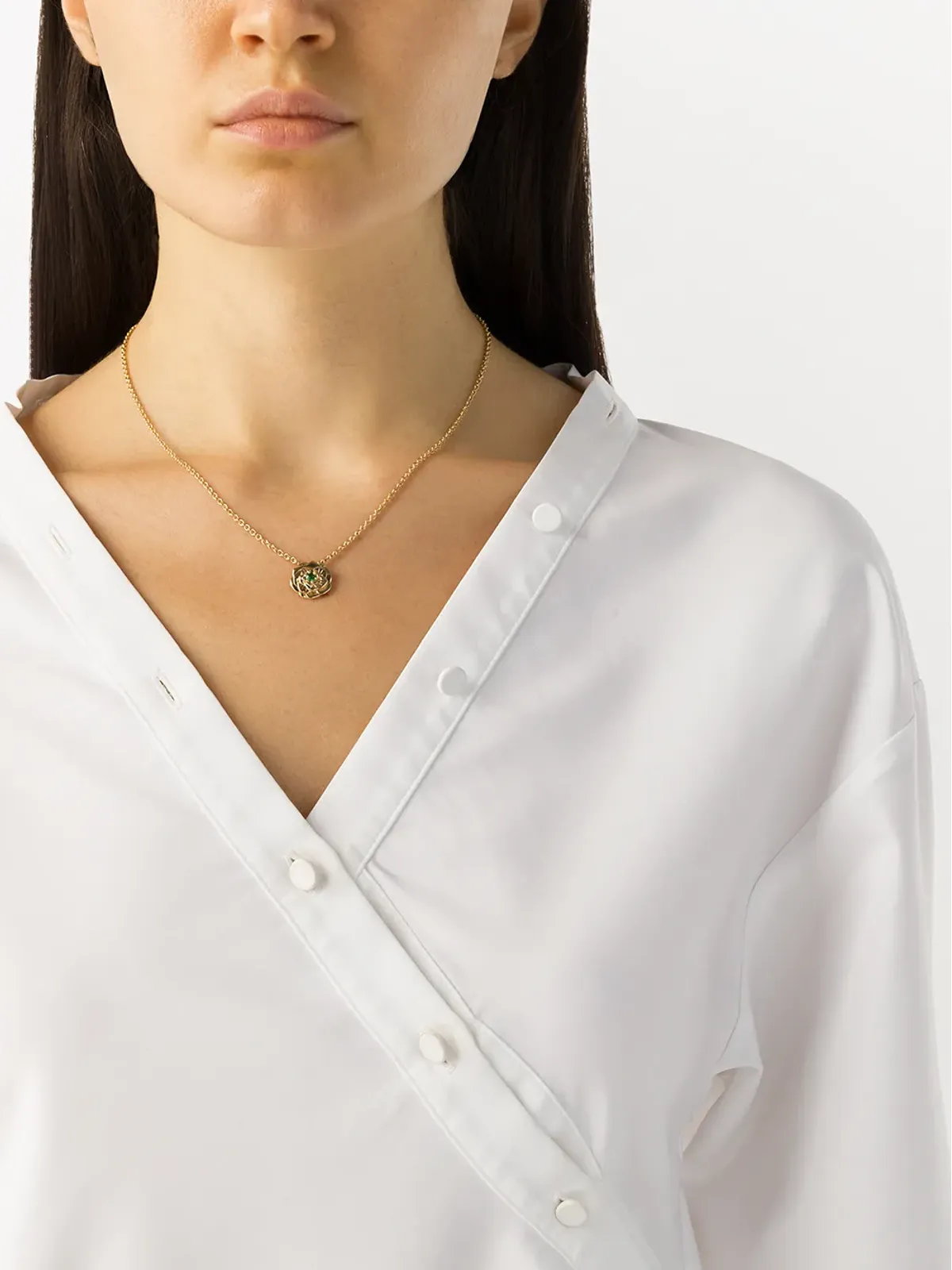 Aurelie Bidermann ブーケモチーフ ペンダントネックレス - 画像2