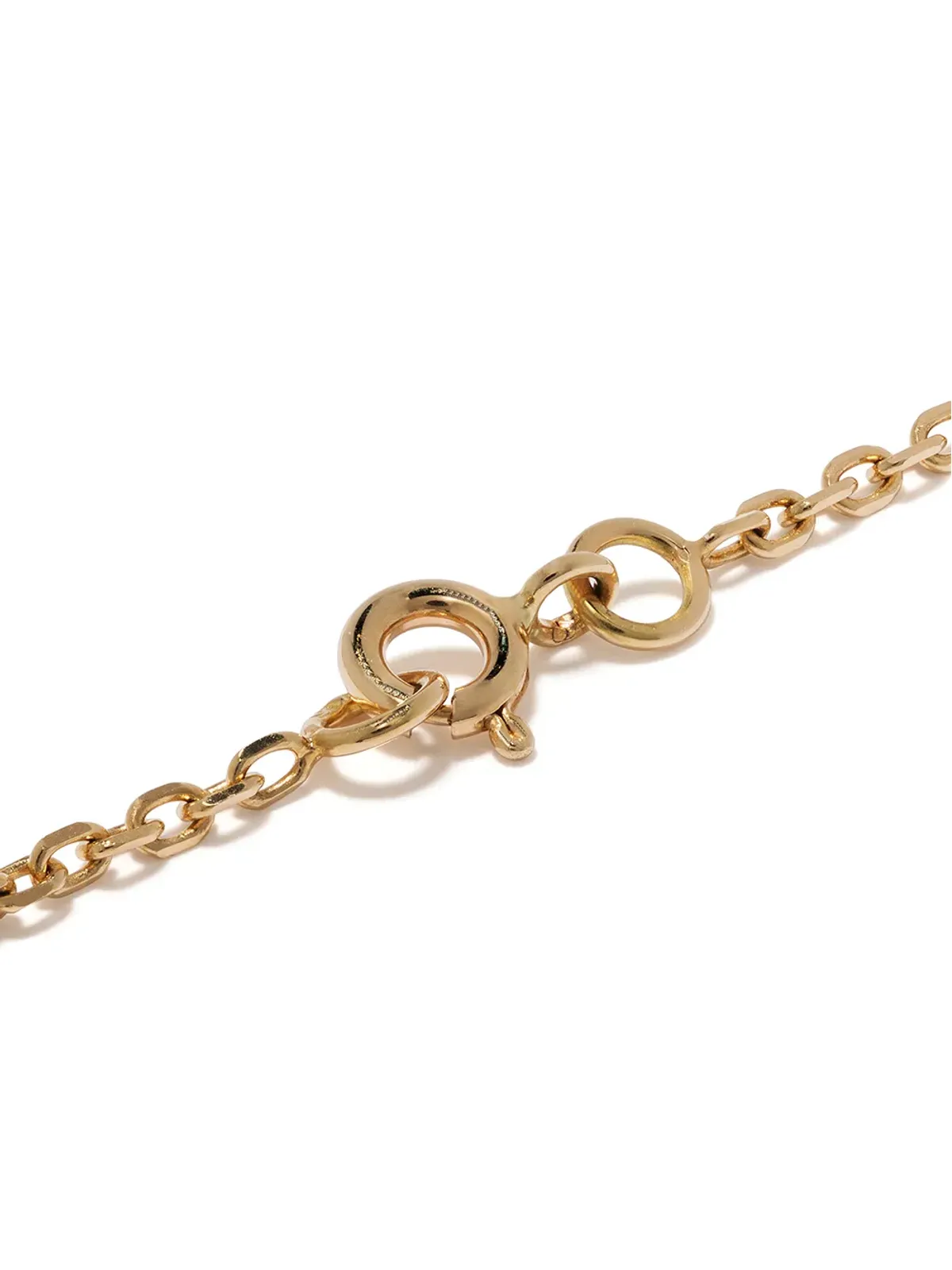 Aurelie Bidermann 18ktイエローゴールド ペーパークリップ ダイヤモンド ブレスレット - 画像4