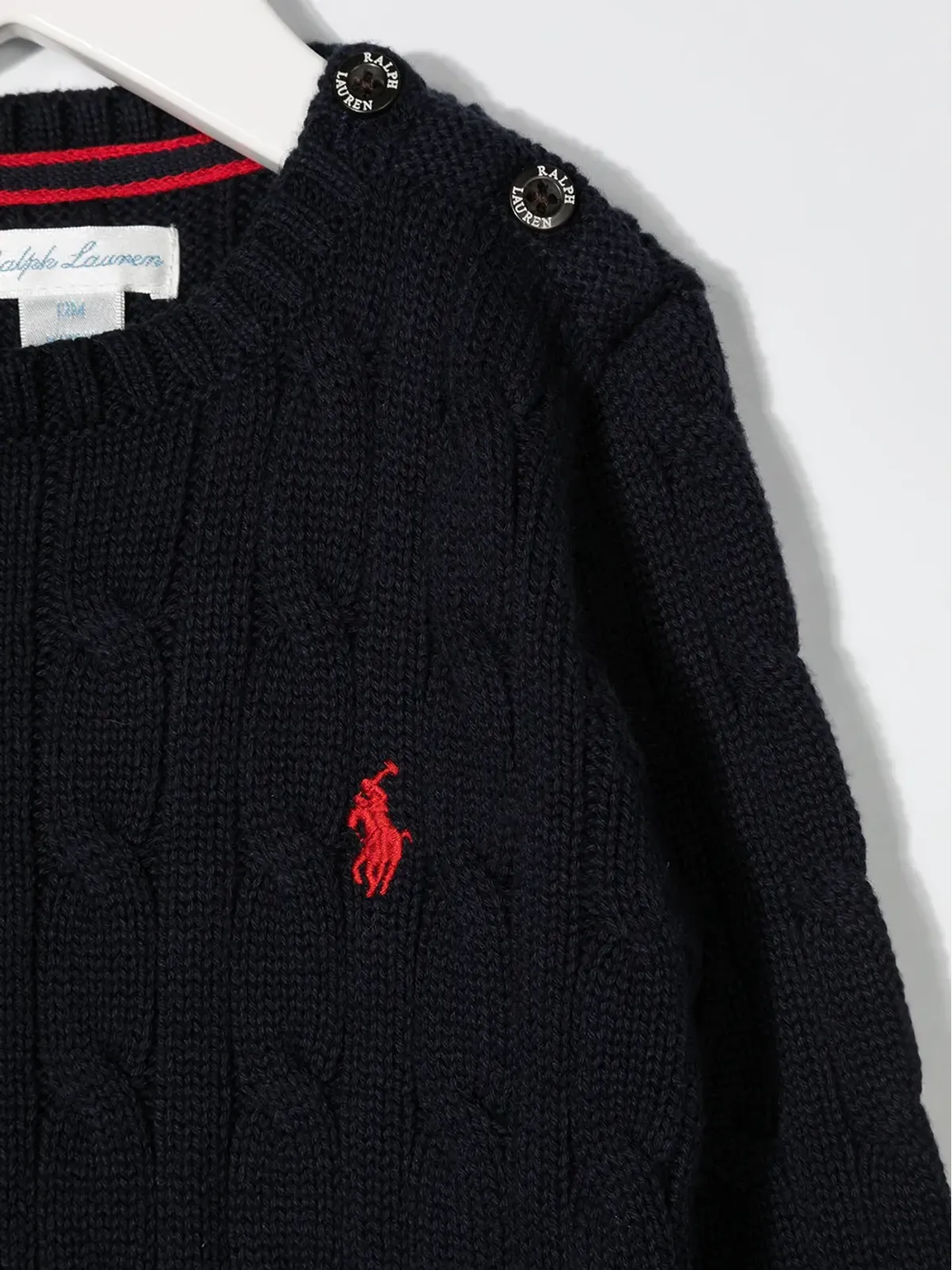 POLO RALPH LAUREN KIDS ポロポニー ケーブルニット ジャンパー - 画像3