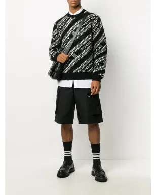 Givenchy オーバーサイズ ポケット付き カーゴショーツ - ブラック - サムネイル2