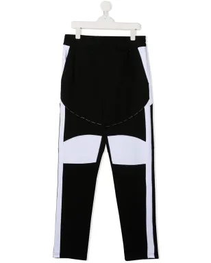 Balmain Kids ティーン カラーブロック・トラックパンツ - サムネイル1
