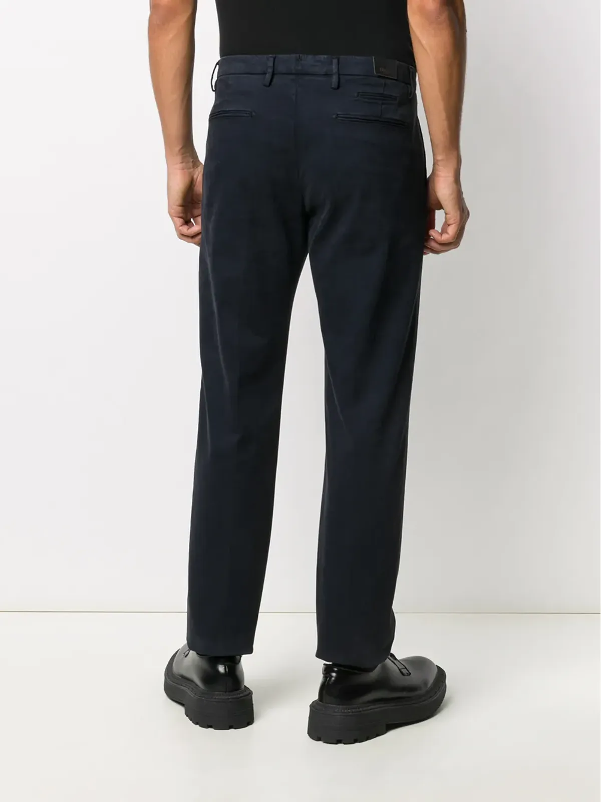 Briglia 1949 プリーツ入りストレートパンツ - 画像4