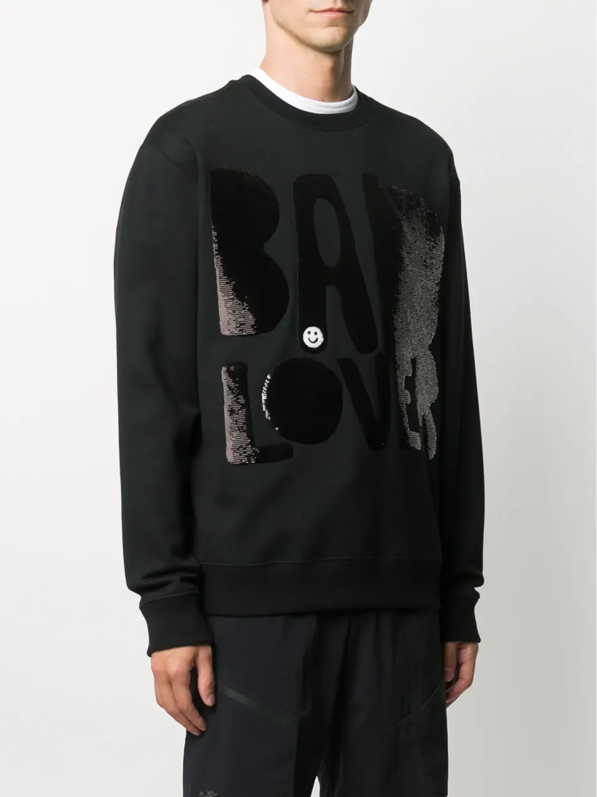 Valentino Garavani Bad Lover sequinned sweatshirt - Black - 画像3