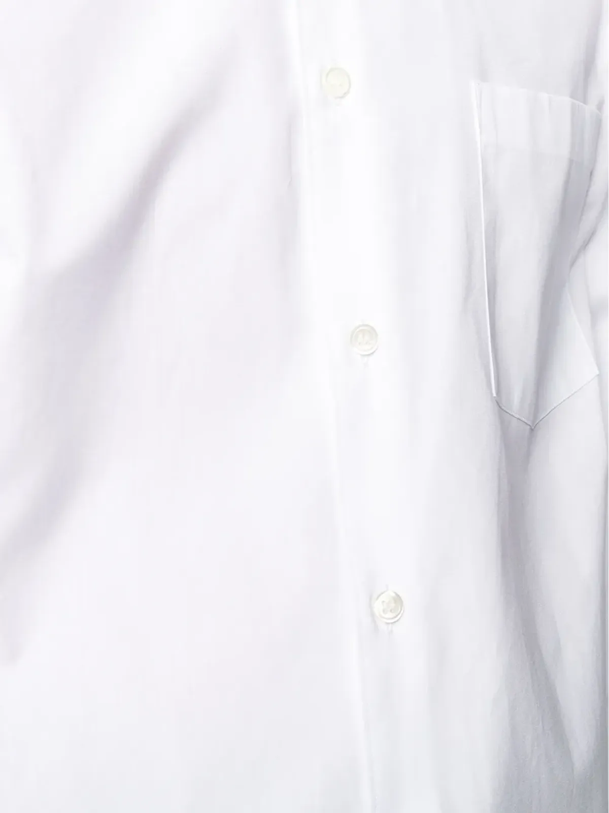 Comme des Garçons Homme Plus 長袖コットンシャツ - White - 画像5