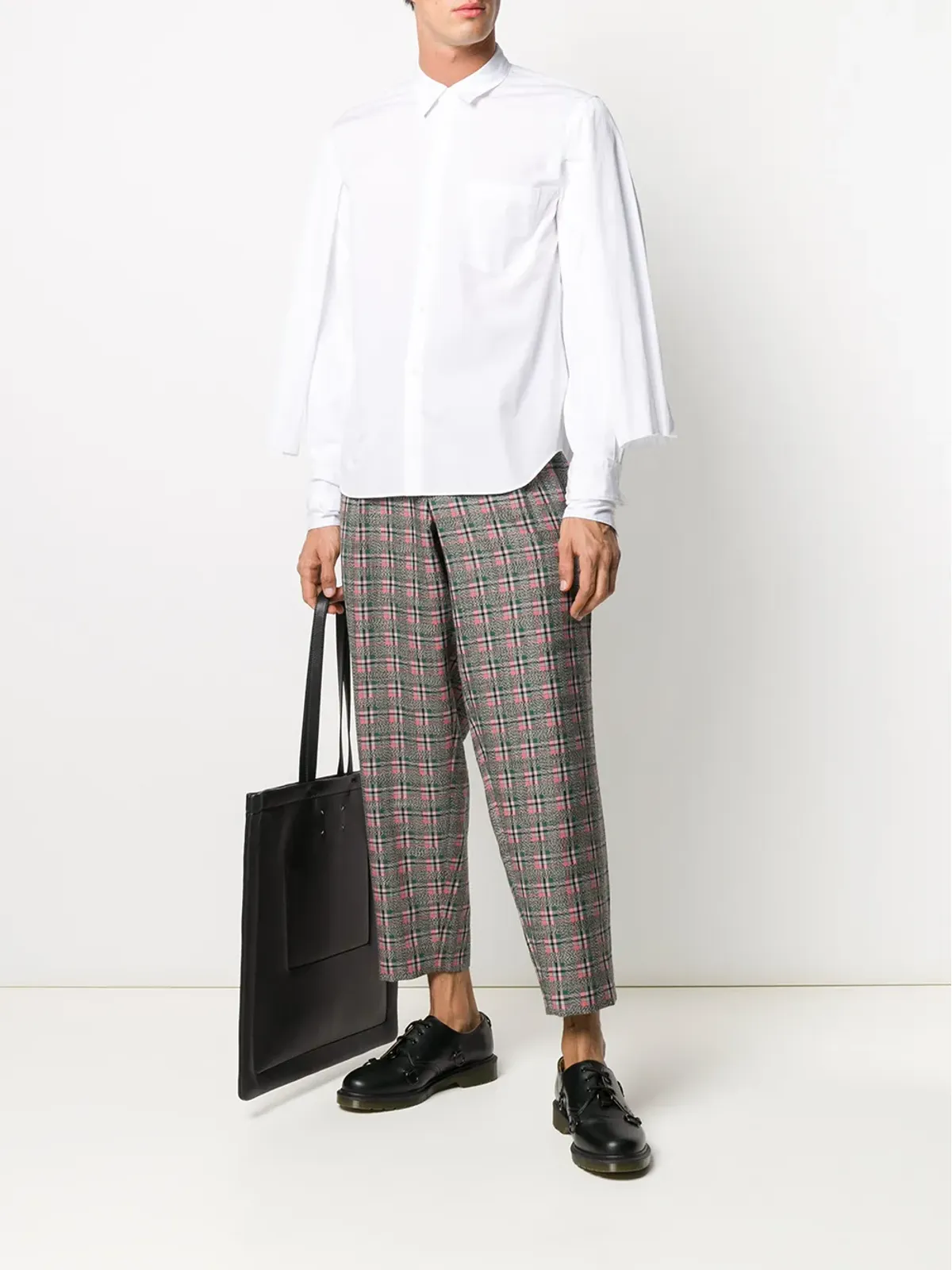 Comme des Garçons Homme Plus 長袖コットンシャツ - White - 画像2