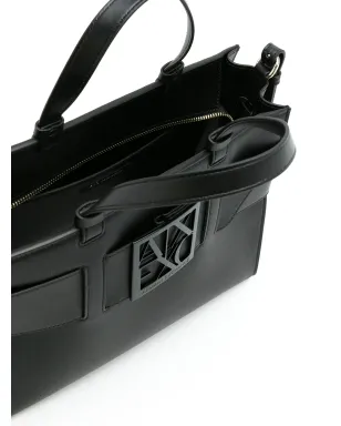 Armani Exchange ロゴベルトストラップ トートバッグ - サムネイル5